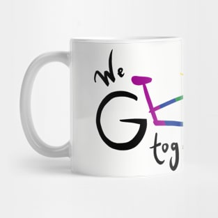 We go together - rainbow Mug